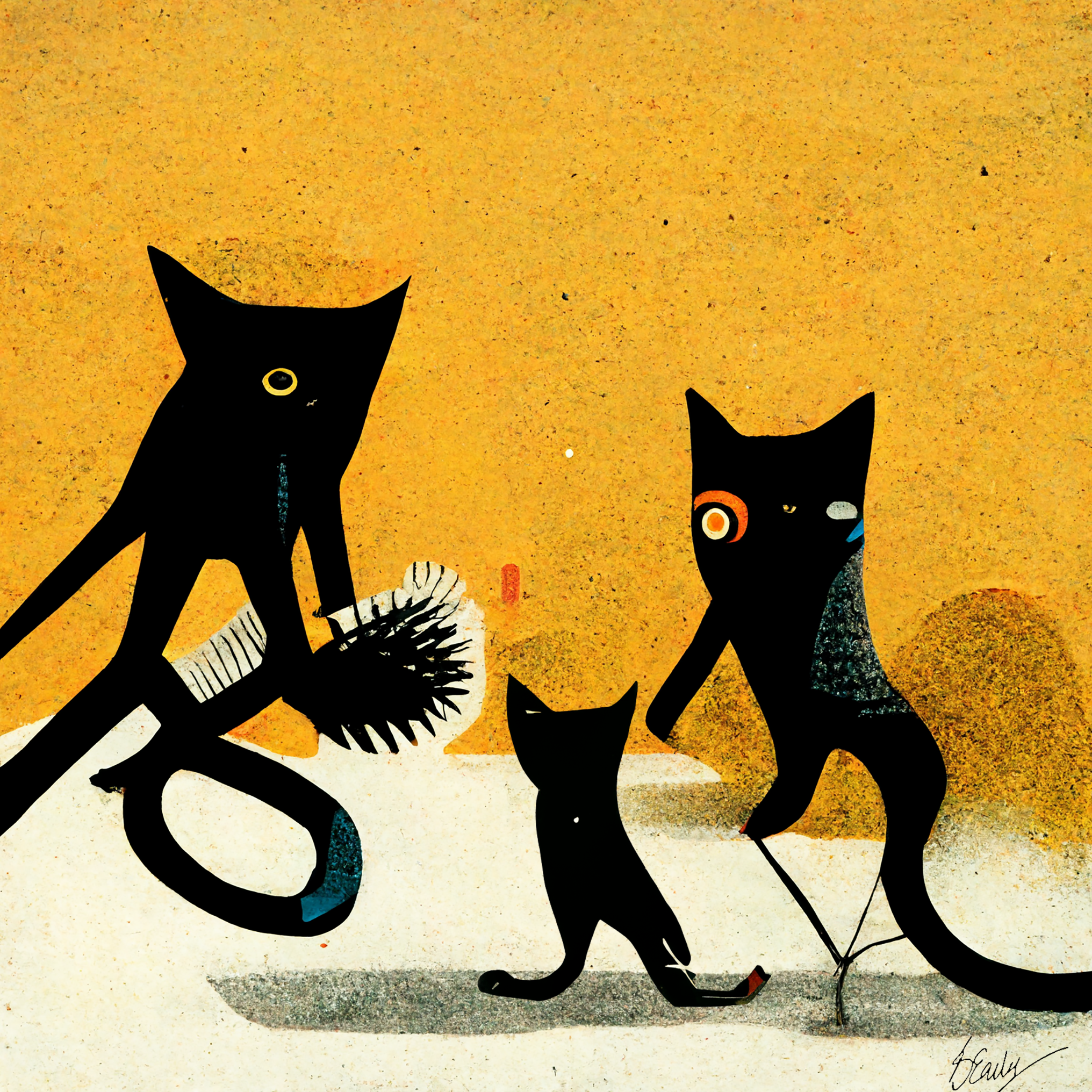 Cats Who Run With Scissors #14