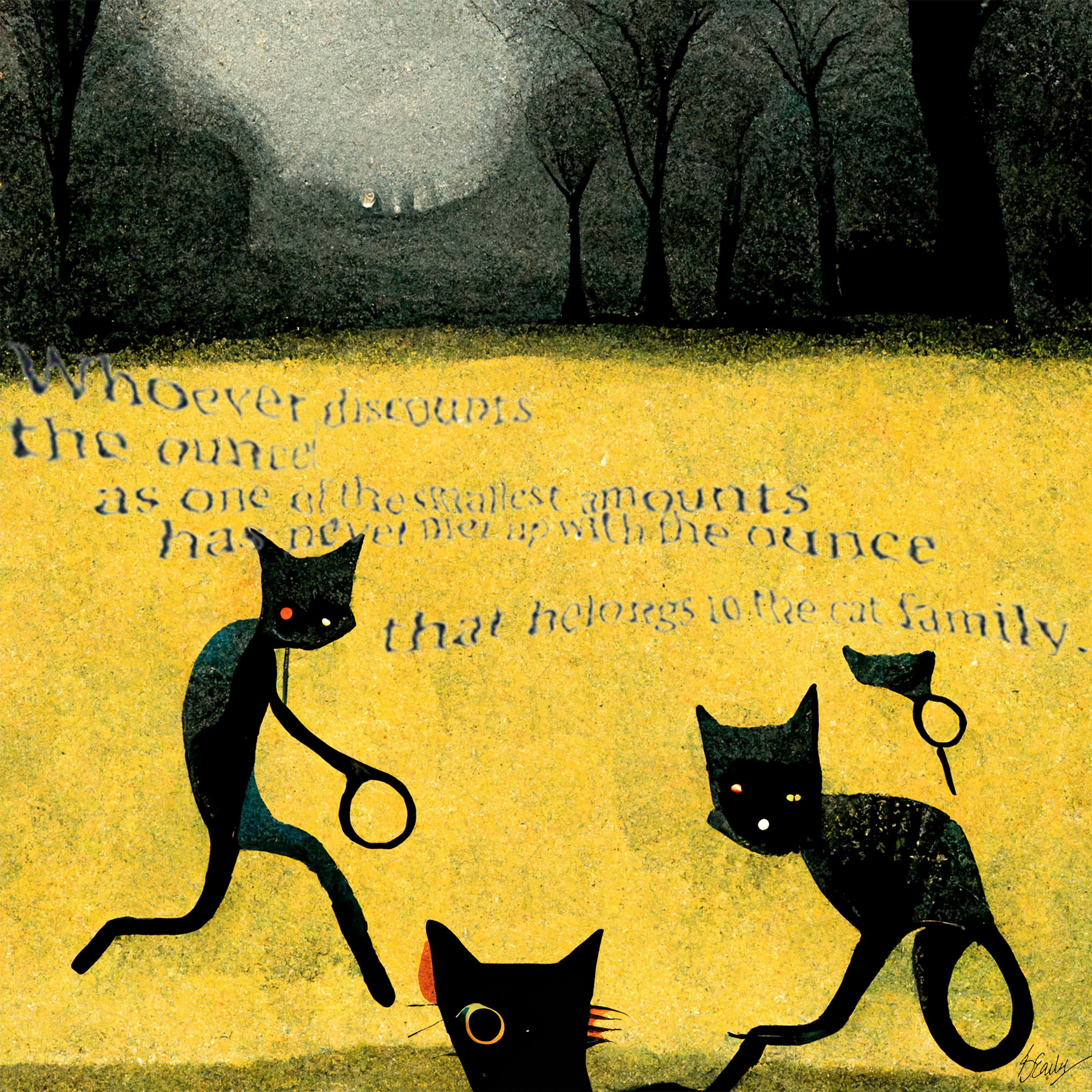 Cats Who Run With Scissors #16